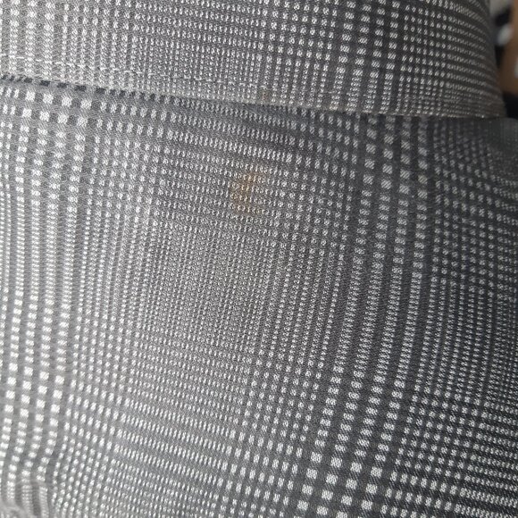 Calvin Klein SZ L Slim Fit Black/White Glen Check Men's Shirt ⚡️BUY 3 for $55⚡️ - Picture 13 of 14